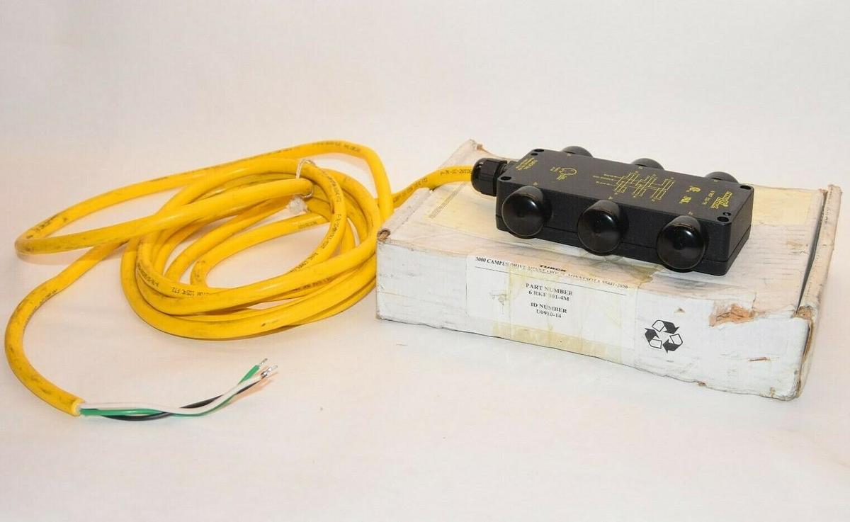(New) TURCK 6RKF301-4M 6 RKF 301-4M U0910-14 Minifast MultiBox Connector