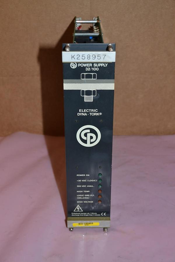 Used CHICAGO PNEUMATIC K258957 32/100 ELECTRIC DYNA-TORK  POWER SUPPLY
