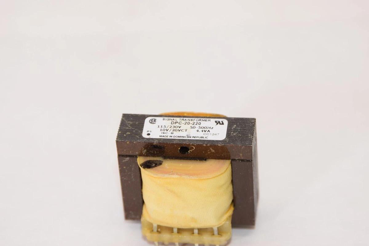 (NEW) SIGNAL TRANSFORMER DPC-20-220 115/120V 50-500Hz Transformer