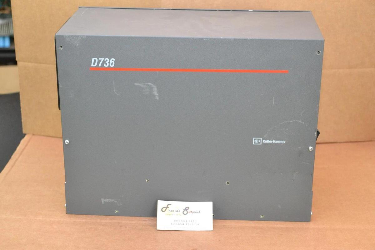 Used CUTLER HAMMER CH INDUSTRIAL COMPUTER PGGGLOBLPMNT2 D736