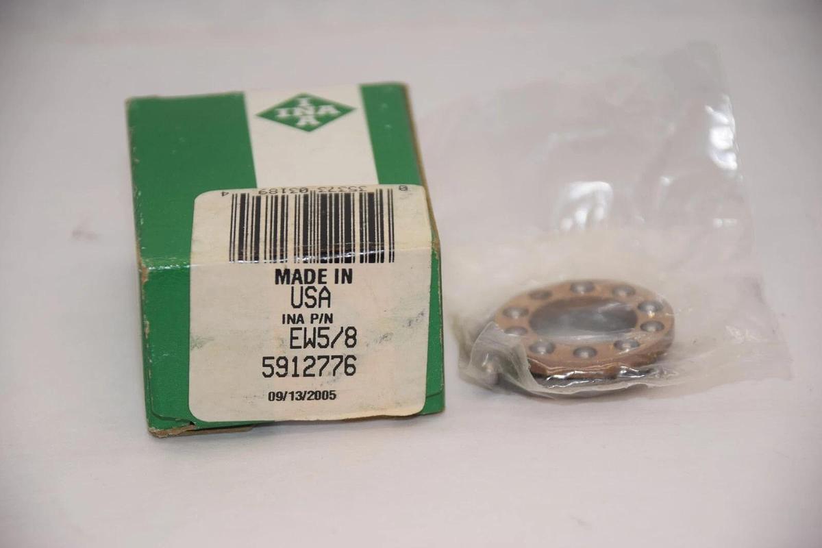 (NEW) INA EW5/8 5/8" Bore Thrust Bearing