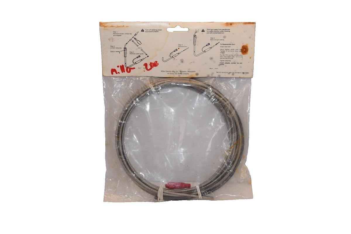 Miller 129179 , GA21C / MWG21C / GA20C MIG Gun Liner .030/.035x15Ft (New)