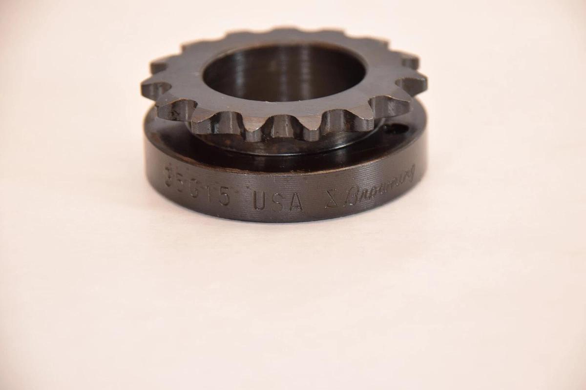 BROWNING 35G15 15 Teeth Split Taper Bushing Sprocket USA (NEW)