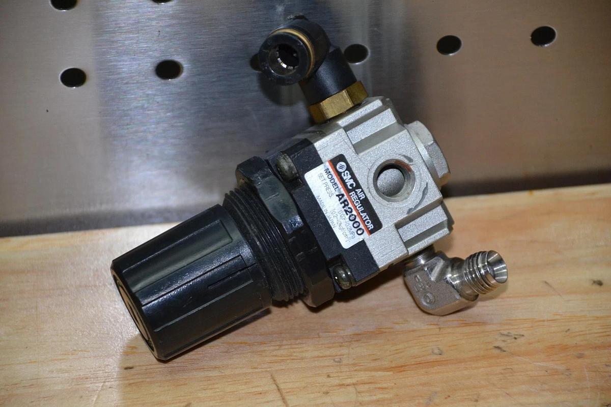 Used SMC AR2000 0.02~0.2MPa AIR REGULATOR