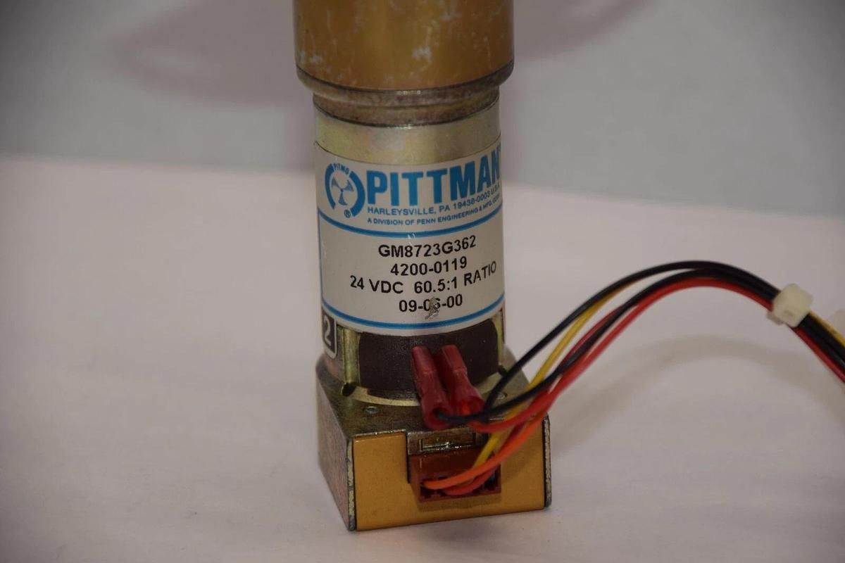 Used PITTMAN GM8723G362 , 4200-0119 24Vdc 60.5:1 Ratio Motor