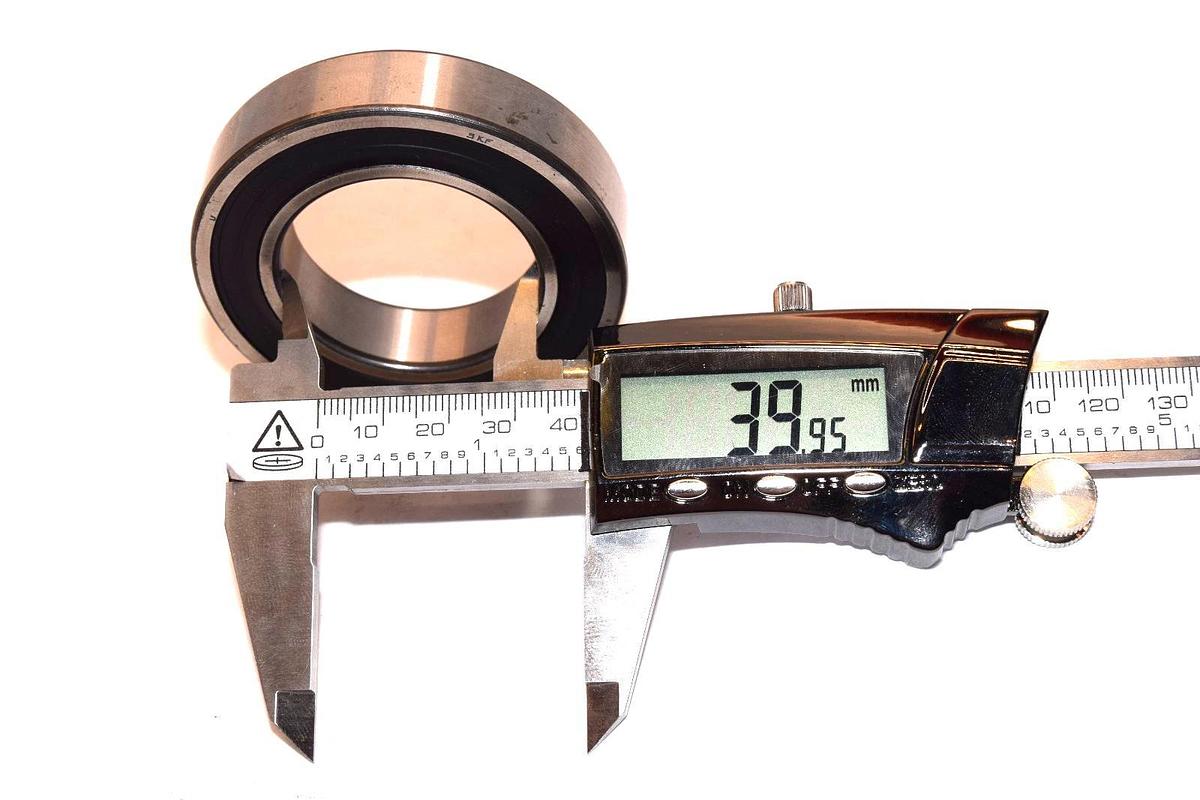 SKF 6008-2RS1 , 60082RS1 Sealed Ball Bearing (New)