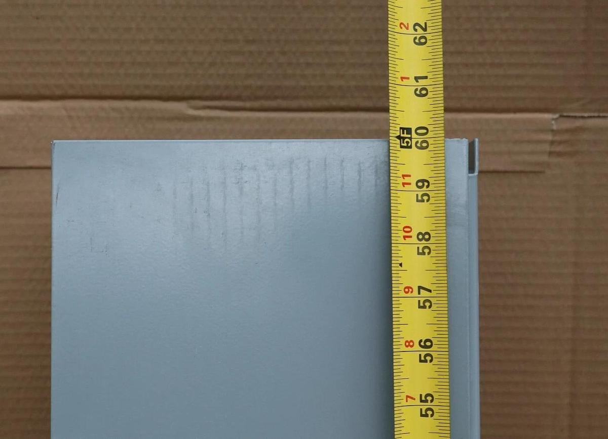 Hubbell Wiegmann S8860 8" x 60" Wireway Auxiliary Gutter Fitting NOS