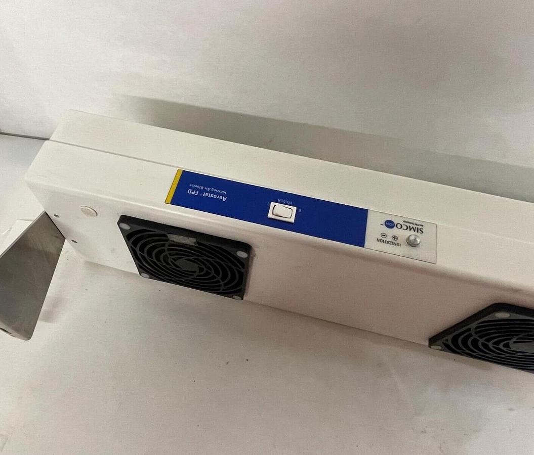 Used Simco Ion Aerostat FPD 3-Fan Ionizing Air Blower Fan 120/220v 4011007