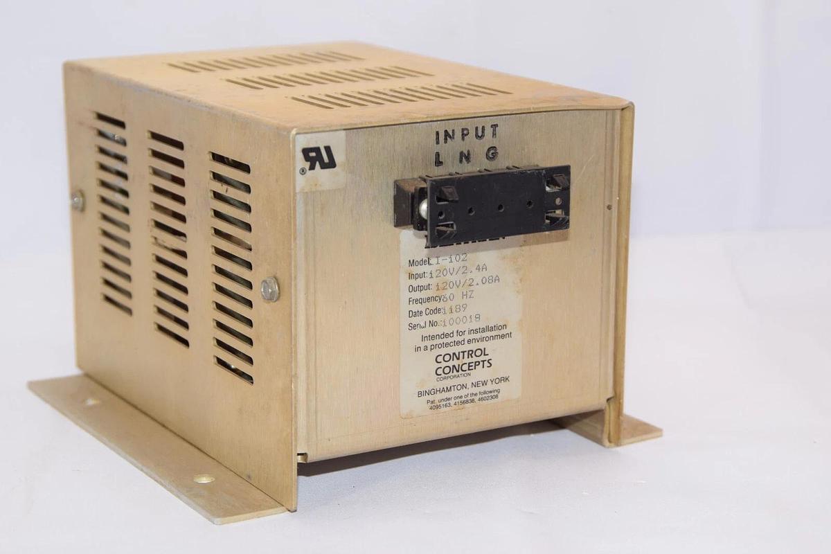 Used CONTROL CONCEPTS LI102 LI-102 Islatran AC Power Integrator