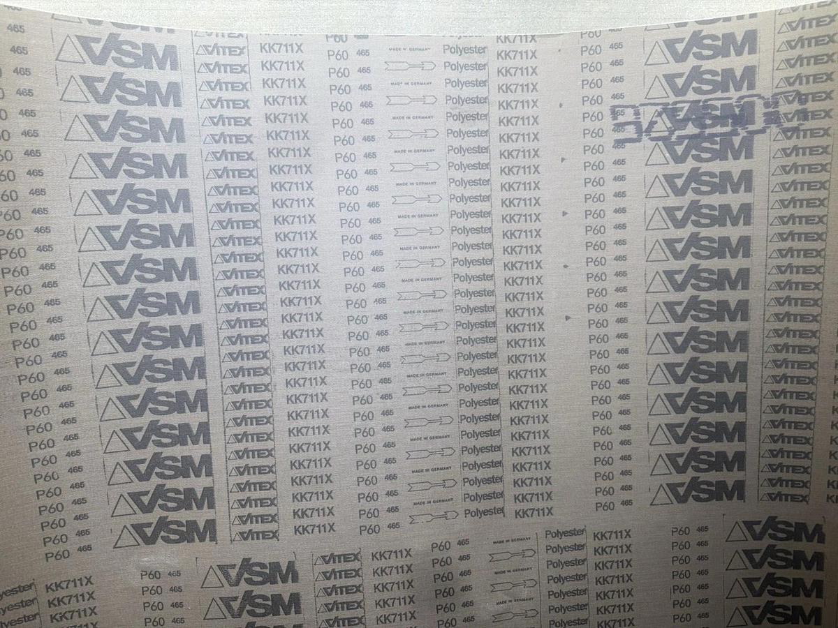 VSM Vitey 52" Sanding Belt KK711X P60 52" wide 60 Grit 3 Pack 48"x52" See Photos