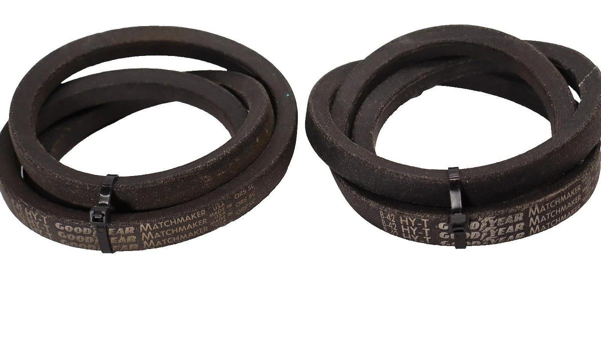 Goodyear Belt V-Belt B-42 B42 Hy-T Matchmaker Vbelt USA (New - Lot of 2)