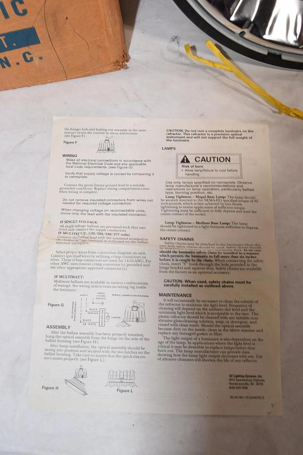 (NEW) GE LIGHTING SYSTEMS L4MD25S5M5 250W Ballast ASM for Lowmount Luminaire