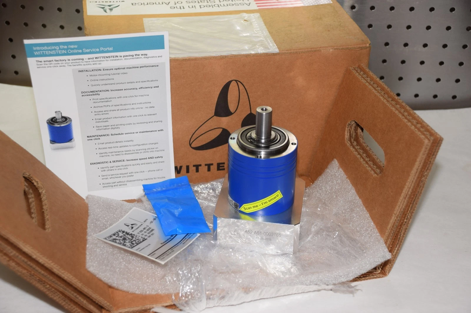 (New) Wittenstein Planetary Gearhead LP 070X-MF1-3-1D1-3X-SPE A52 A51-0003765