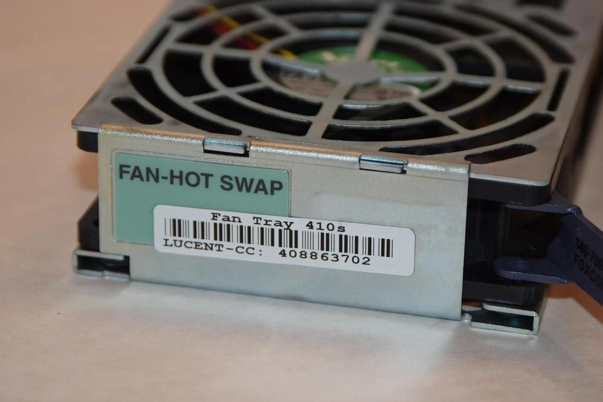 Used Sun Microsystems Hot Swap Fan Tray 410s 540-4931-08 Lucent 408863702 (Lot of 2)