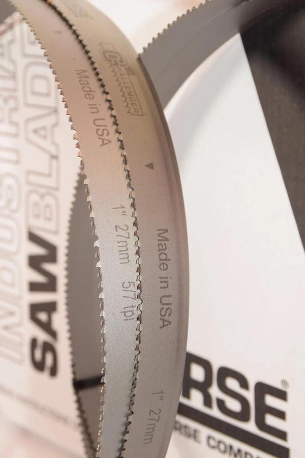 2 MORSE 10' 10-1/2" 1.035 5/7 VP Challenger Bandsaw Blade 9155571304 1" 27mm NEW