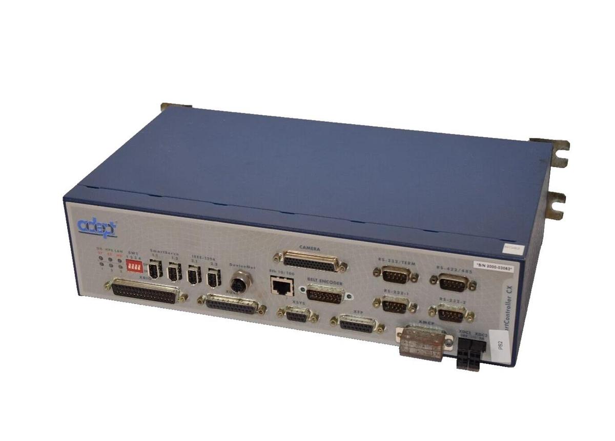 Used ADEPT 20000-310 SmartController CX Rev K Robot Controller W/ 128MB Memory Card