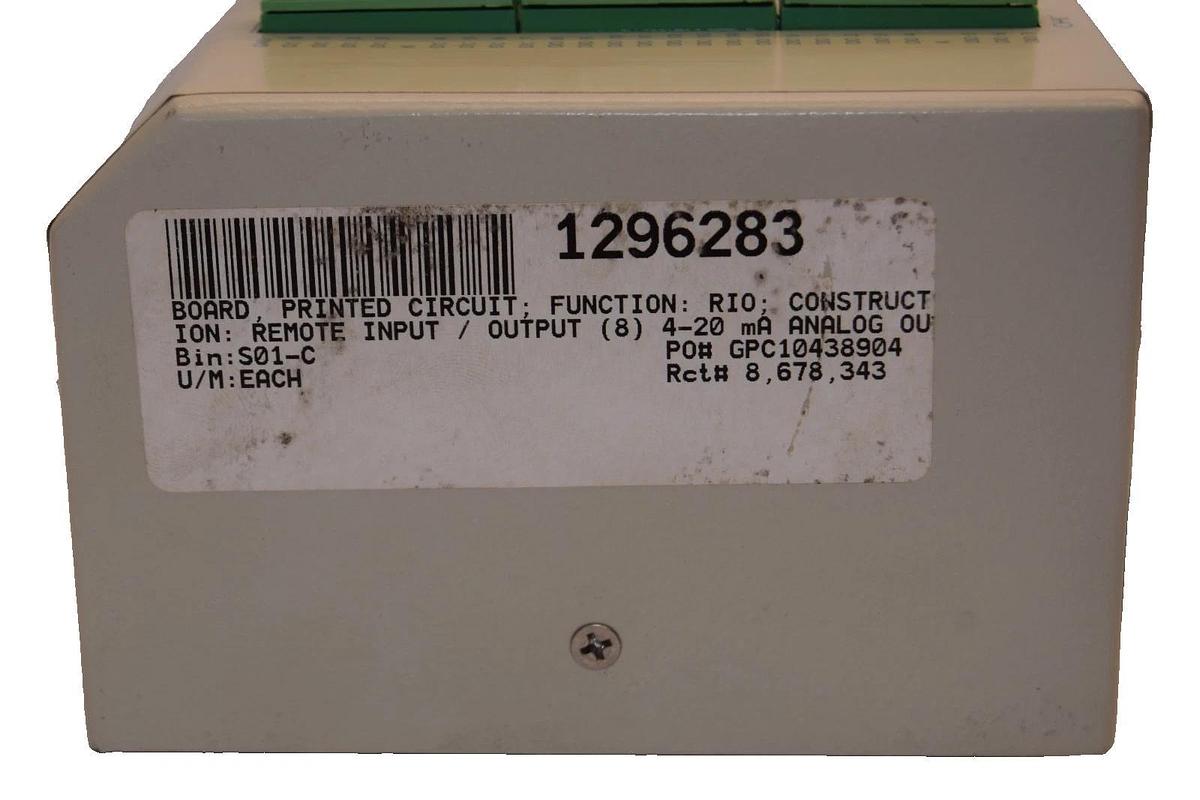 Used Spectrum Systems Inc Spectrapak-RIo Remote Input/output Module