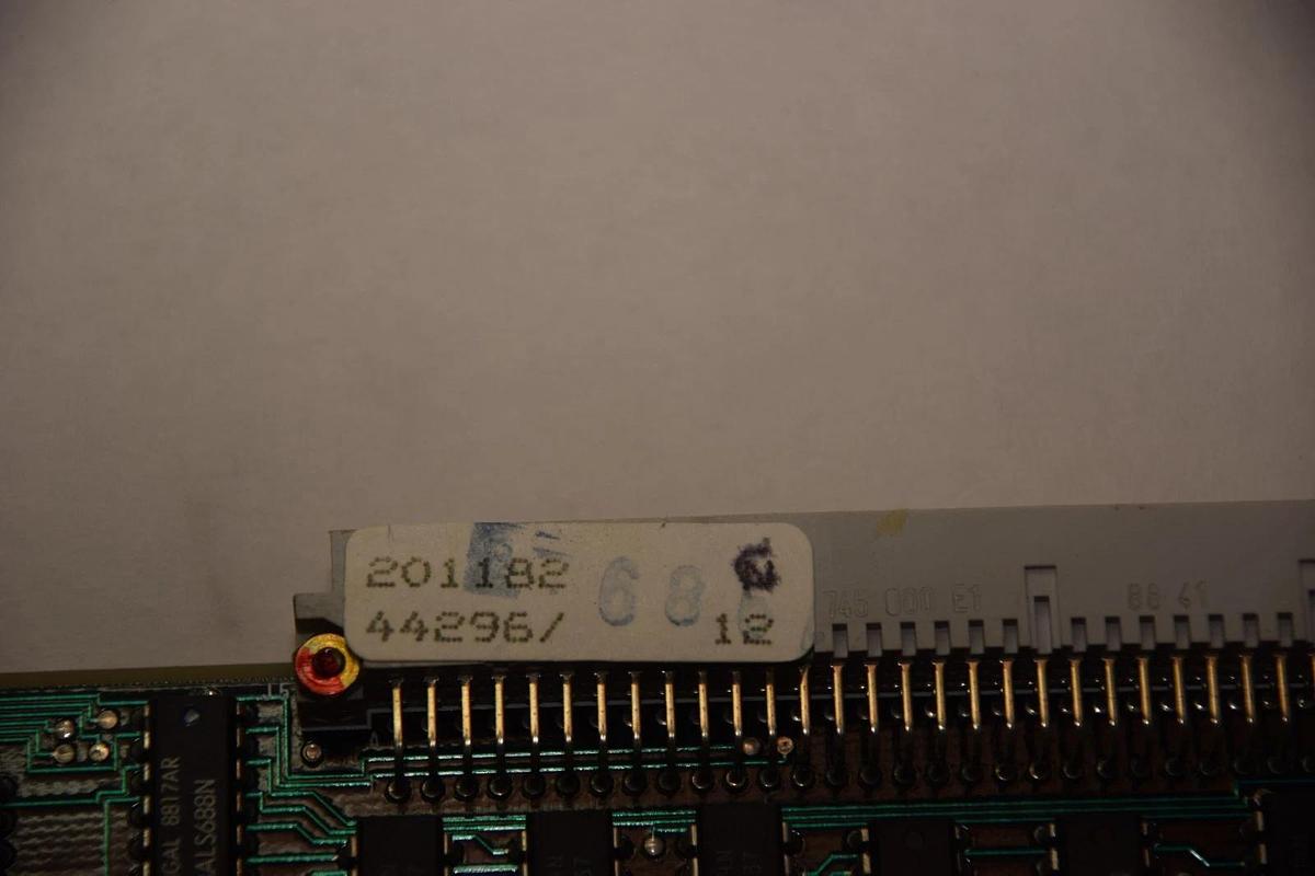 Used NUM SORTIES Entrees V3 Card  201182  (for 750 NUM)