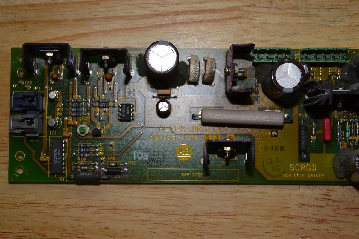 Used Allen Bradley SCR Gate Driver SCRGD 80165-158-53 D 80165-158-53D 8016515853D