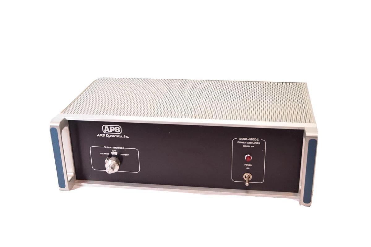 Used APS Dynamics 114 Power Amplifier  Acoustic Power Systems Dual mode Amplifier