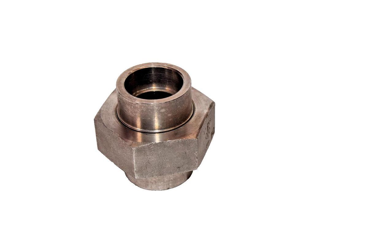 Union Socket Pressure Stainless Steel Weld Coupling 1" F 304 WA4 A183 WS (New)