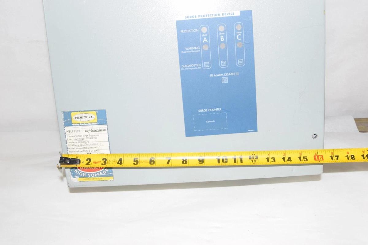 Used Hubbell empty Enclosure approx 23" x 16.5" x 6" 23x16.5x6