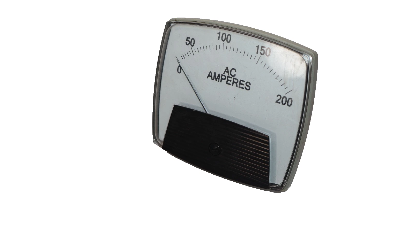 Used Yokogawa Panel Meter 0-200Ac Amperes 250440LSRL , 250-440-LSRL , Vintage