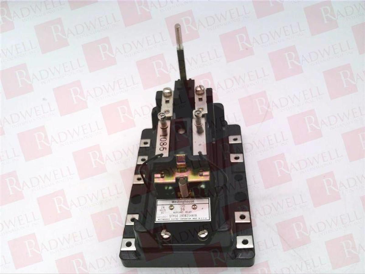 Used Westinghouse KC-4 KC4 Relay 293B004A13 2-8a 60cy 48-125vdc  *NO GLASS, SEE PICS*