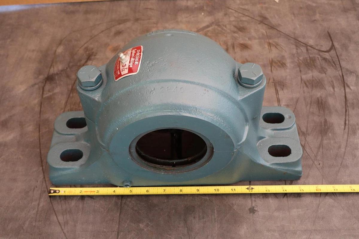 Dodge Reliance Spher Align Pillow Block Bearing HOUSING SAF 3-7/16" 3-7/16 (NOS)