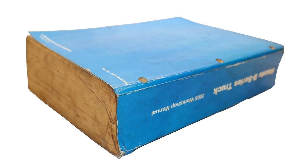 Used MAZDA B-Series Truck 2005 Workshop Manual