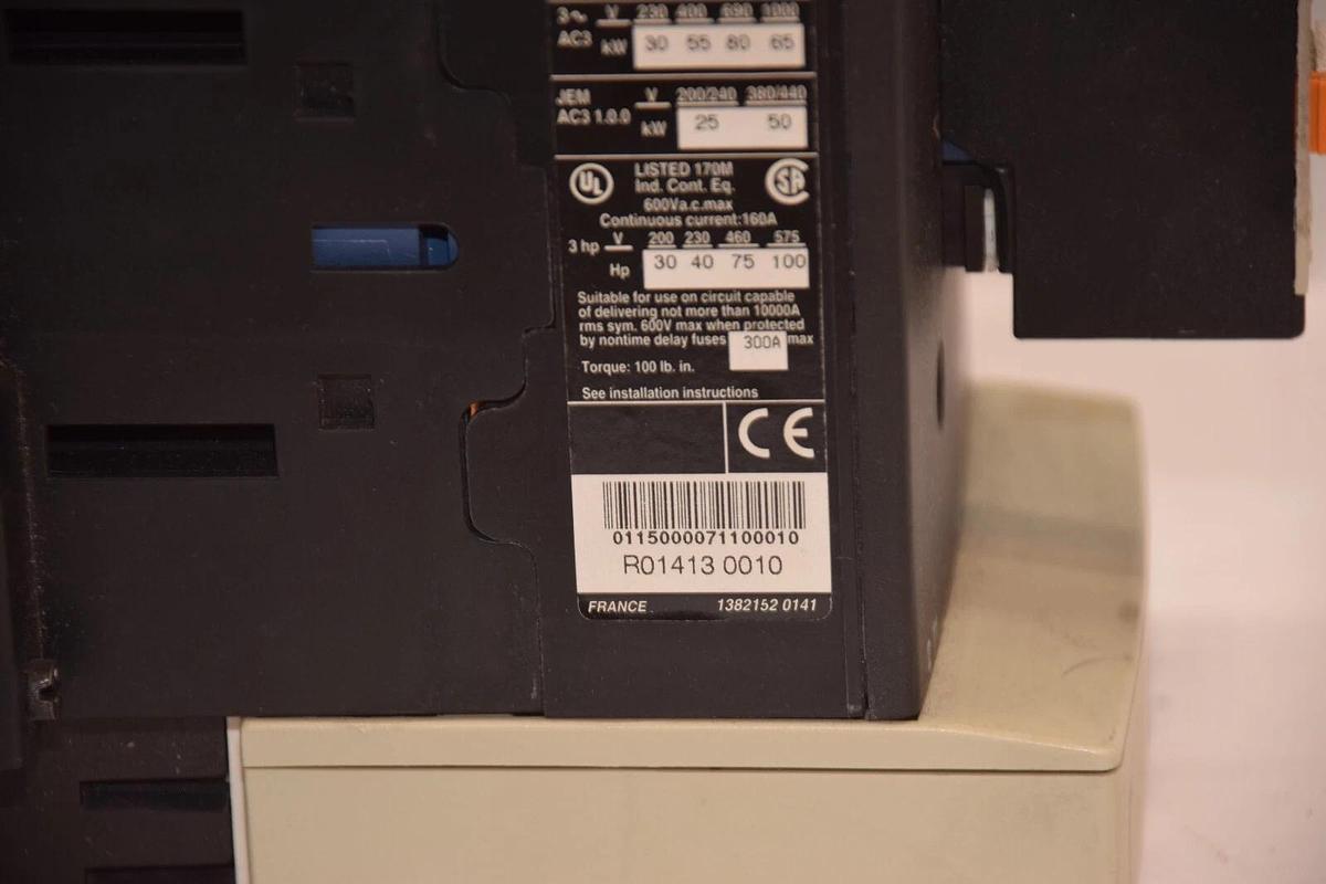 Used TELEMECANIQUE LC1 D 11500 LC1D115 300A Contactor