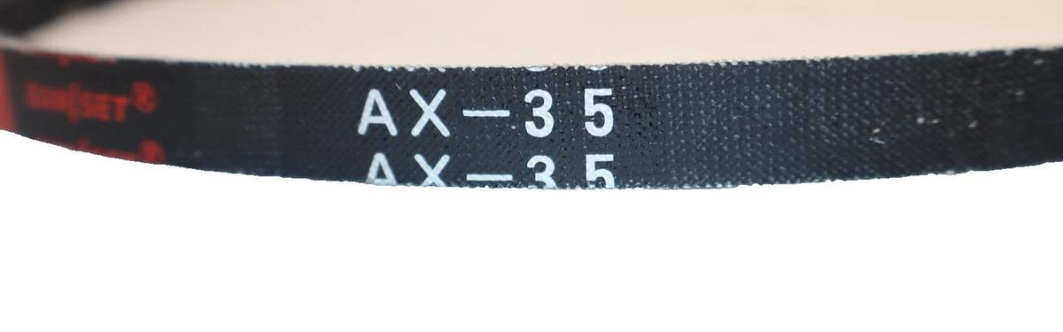 Bando Cogged V-Belt Belt AX-35 AX35 Static Conductive (Lot of 3 - New)