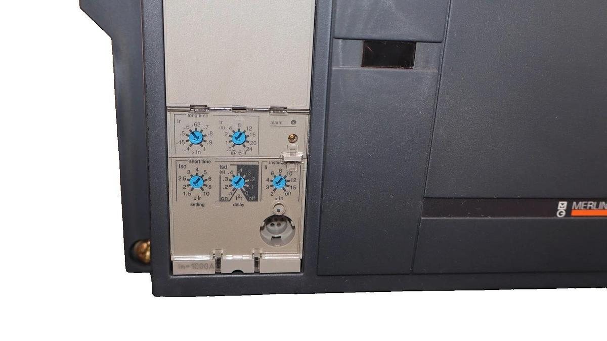 Refurbished Square D Masterpact Breaker NW12N 1200A WG1CBR33A9SXFXXXXX Micrologic 5.0 1000A