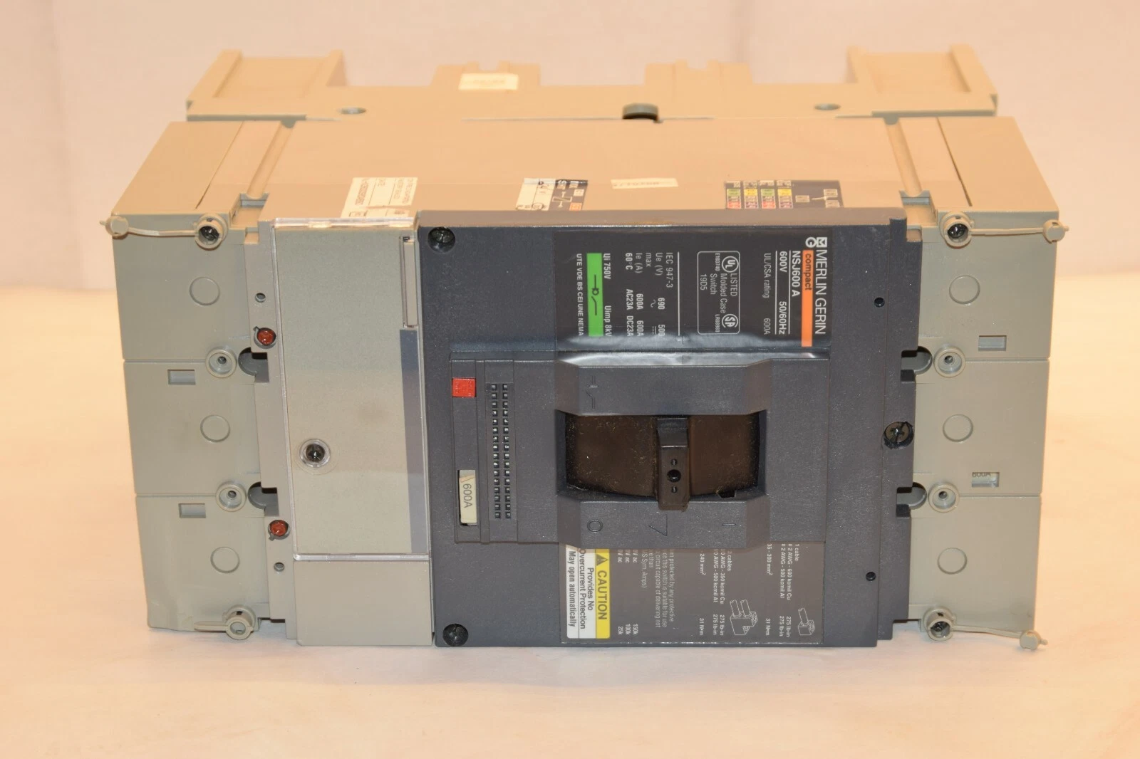 (NEW) MERLIN GERIN NSJ600a breaker NJHN36000S60ABSO 600 600 A 600AMP 600 AMP