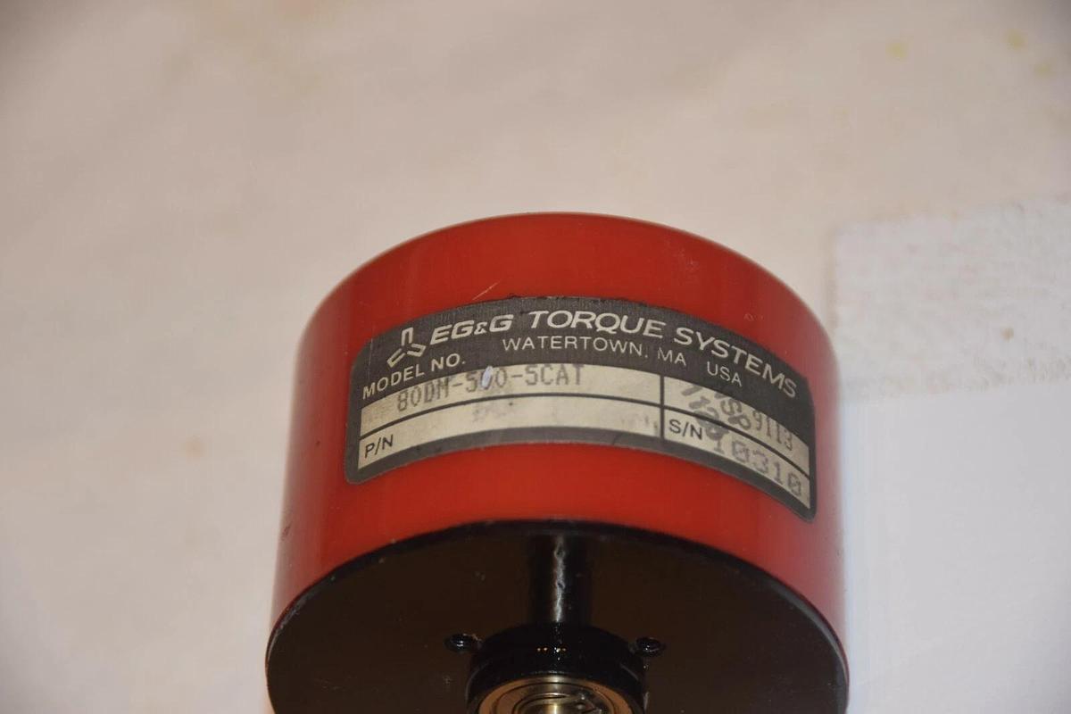 Used EG&G TORQUE SYSTEMS 80DM-500-5CAT ENCODER