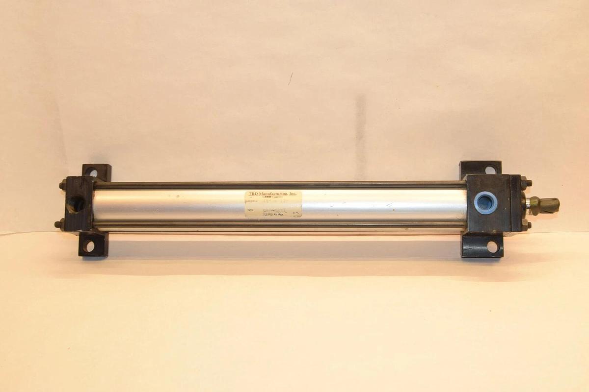 (NEW) TRD / BIMBA 98-50431 98550431 1-1/2" Bore x 12" Stroke Pneumatic Cylinder