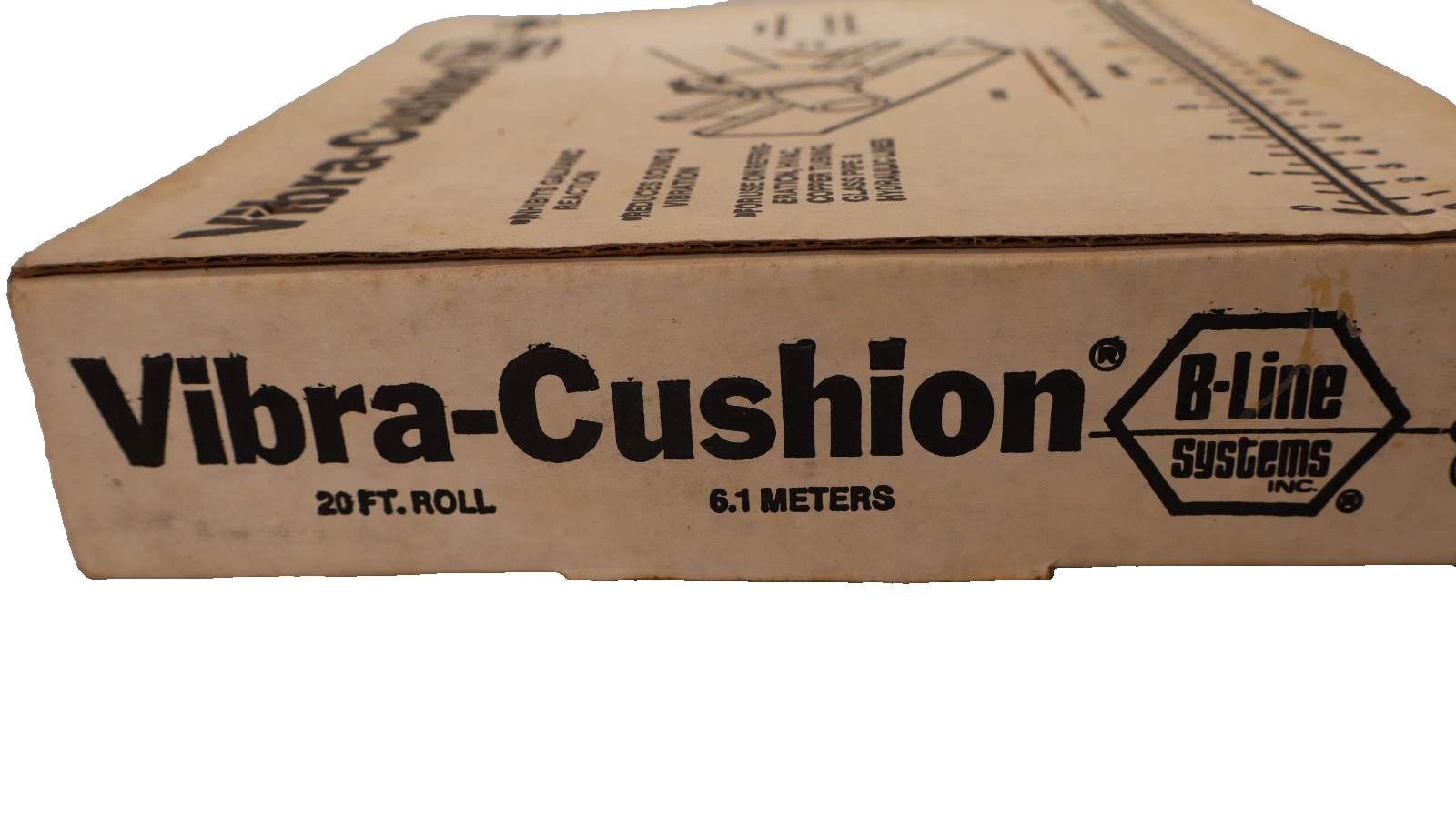 B-Line Systems B1999 Vibra Cushion 20' Roll (New)