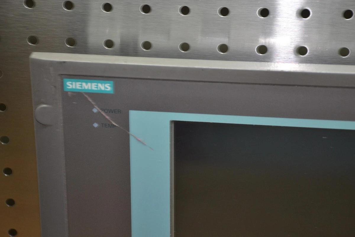 Used SIEMENS SIMATIC TOUCH PANEL 15T 15" Front U284.00.003.210  J515.112N06