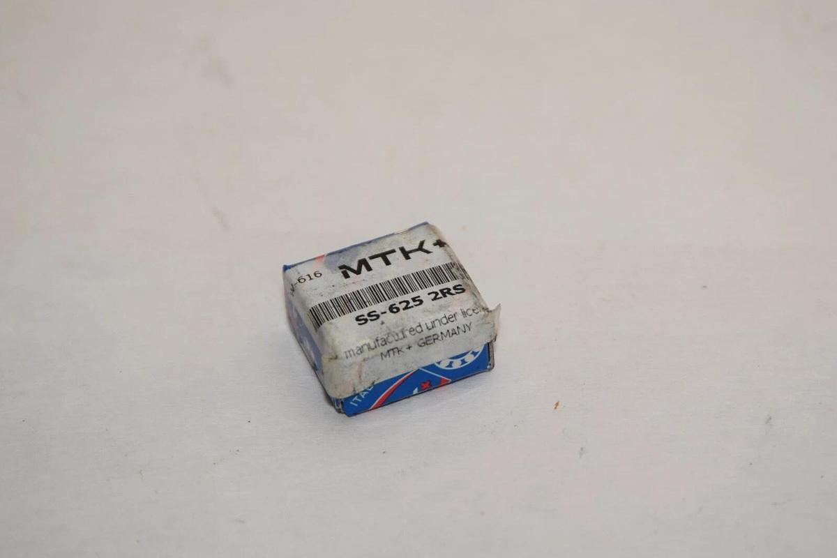 (NEW - LOT OF 2) MTK SS-625- 2RS SS-625-2RS SS6252RS Ball Bearing