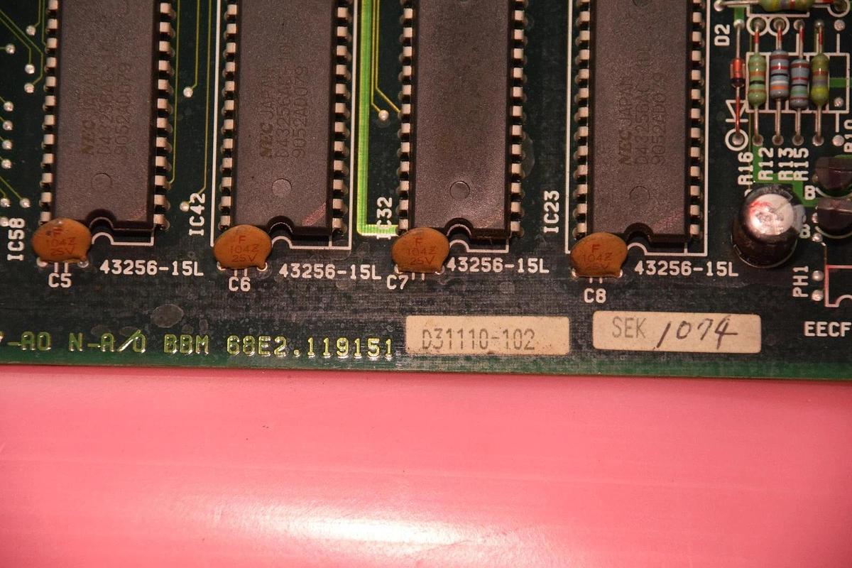 Used HITACHI Circuit Board Card BW017-A0 N-A/0 BBM 68E2.119151 D31110.102 SEIKO