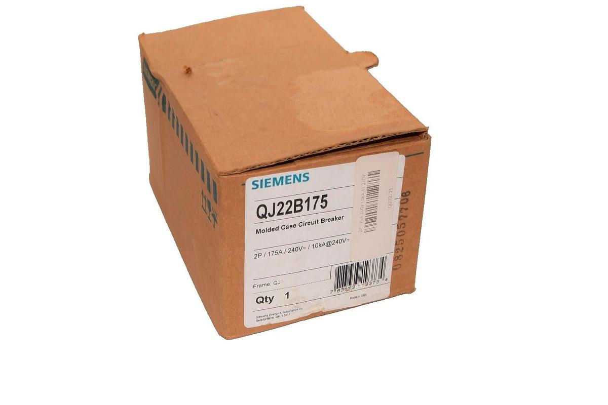 Siemens 175a Circuit Breaker 175 Amp QJ22B175 2P 240V (NEW)