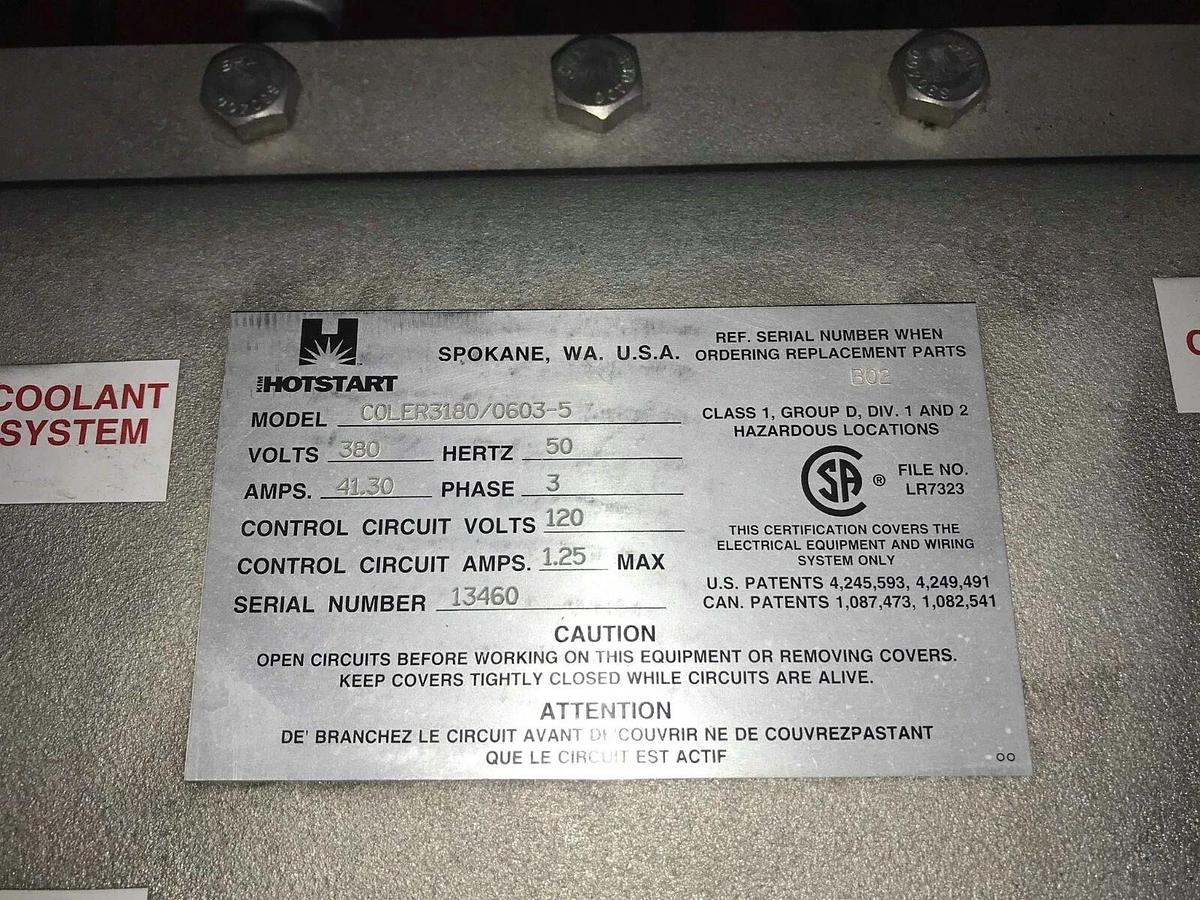 (New) Hotstart COLER3180/0603-5 Engine Circulation Heating System CCSEW112005