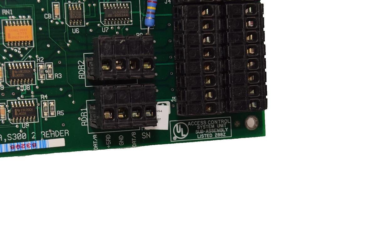 Used Johnson Controls PCBA S300 2 Reader Access Control Circuit Board PCBAS300