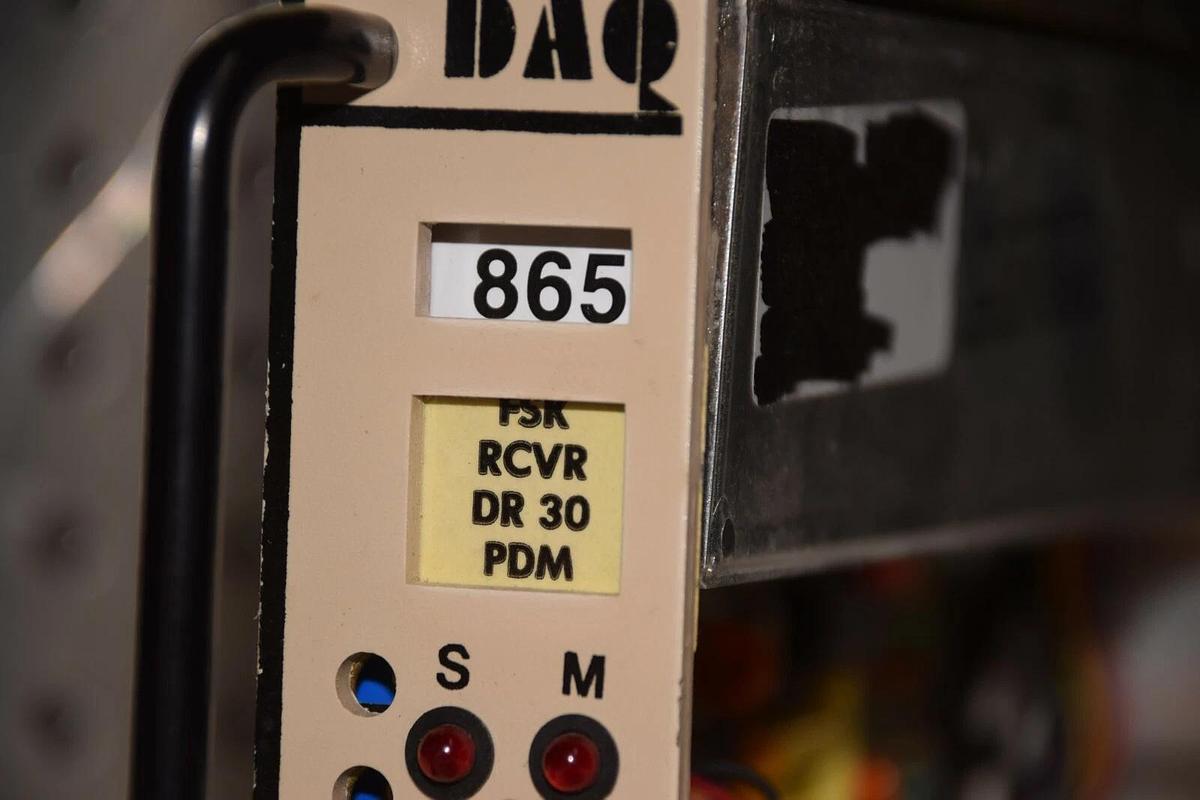 Used DAQ ELECTRONICS 865 FSK RCVR DR 30 PDM MODULE