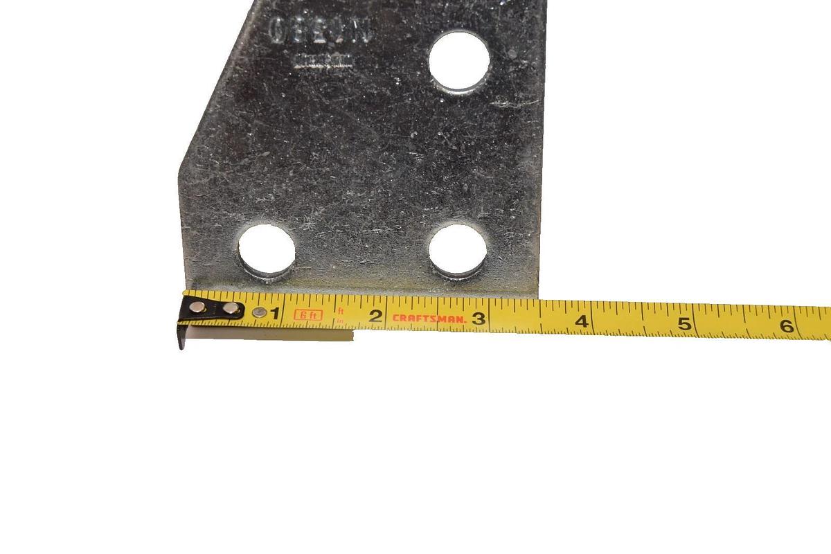 Unistrut N1380 4-Hole Flat Gusset Plate Fitting (New - Lot of 12)