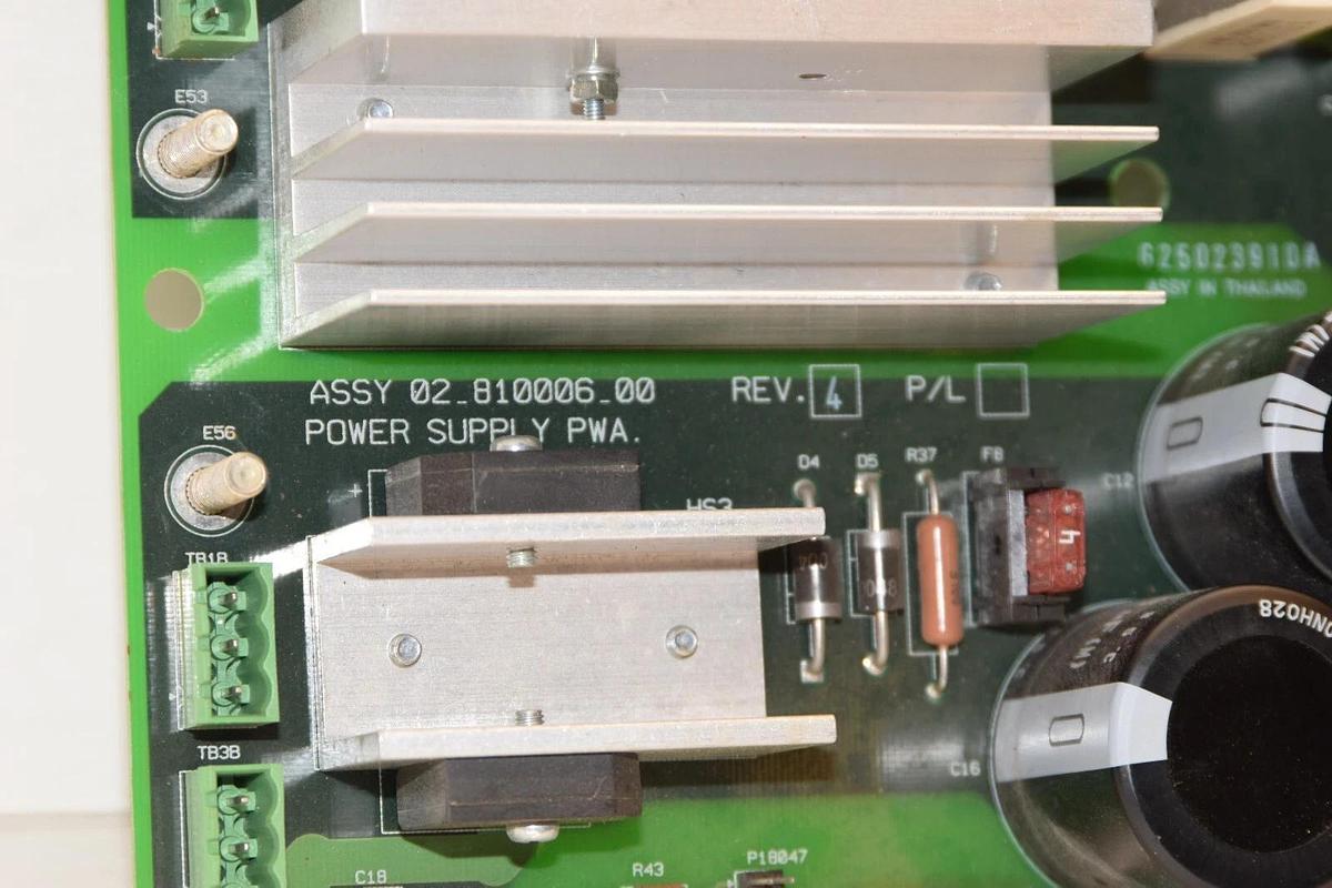 Used EMERSON / LIEBERT 002-810006-00 Rev 4 Power Supply Circuit Board