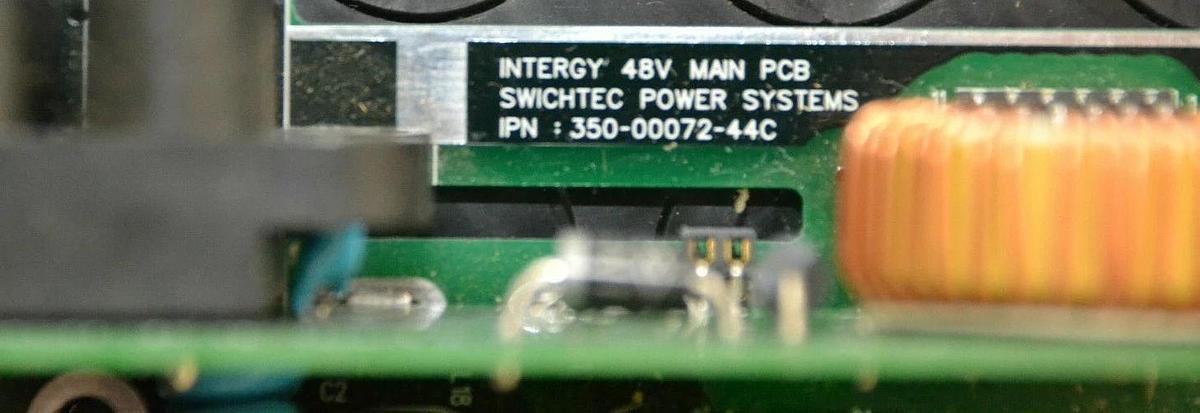 Used INTERGY SWICHTEC POWER SYSTEMS 350-00072-44C 350 00072 44C 3500007244C pcb 48V