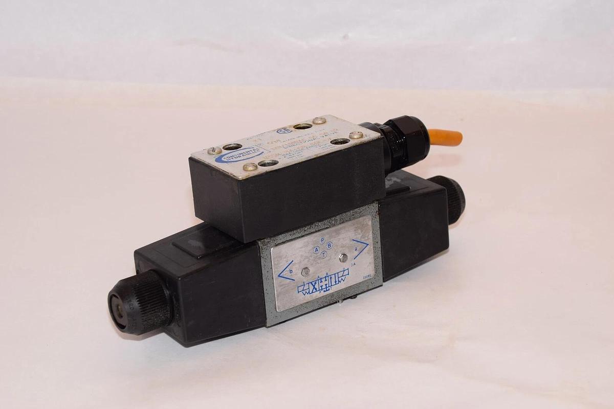 Used CONTINENTAL HYDRAULICS VS5M-3A-GB-60L-J 120/110V 50/60Hz 21W Directional Valve
