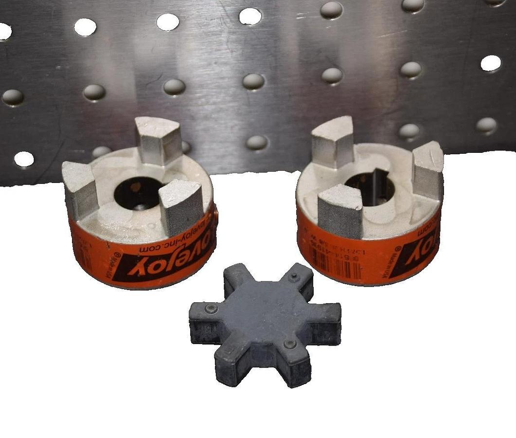 LOVEJOY L-075 .625 L075.625 JAW COUPLING SET WITH SPIDER INSERT NEW