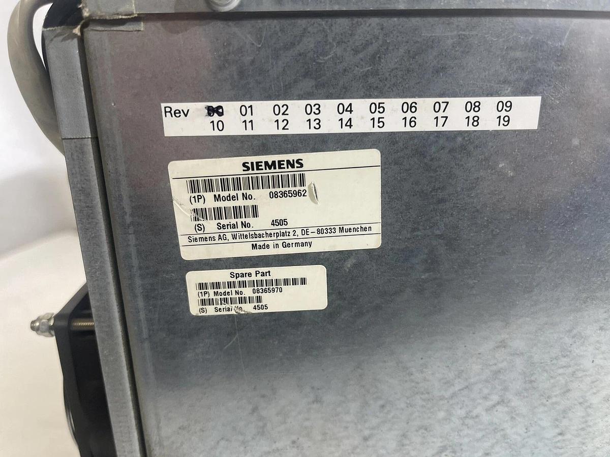Used Siemens Definition MATRIX MVT 08365962, 08365970 rev00
